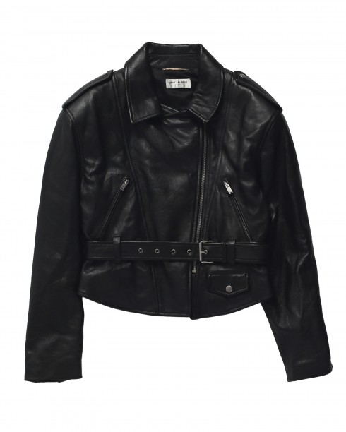 LEATHER JACKETS-SAINT LAURENT