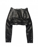 LEATHER JACKETS-RICK OWENS