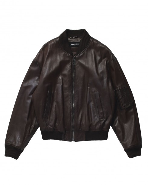 LEATHER JACKETS-DOLCE & GABBANA